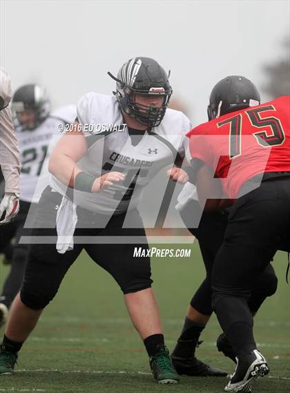 Thumbnail 3 in St. Bernard's @ Salesian College Preparatory (CIF NCS D4 Semifinal Playoff) photogallery.