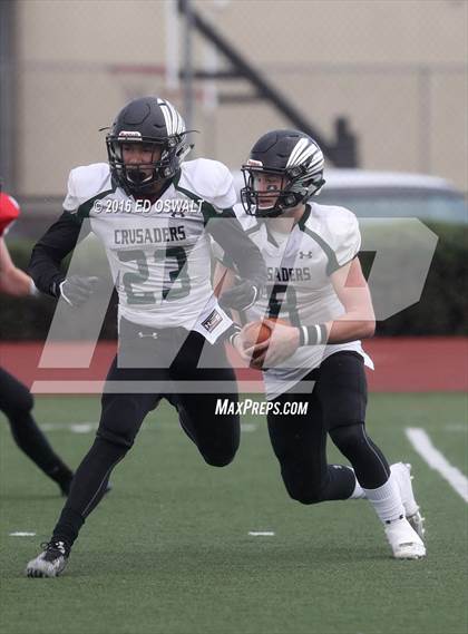 Thumbnail 2 in St. Bernard's @ Salesian College Preparatory (CIF NCS D4 Semifinal Playoff) photogallery.