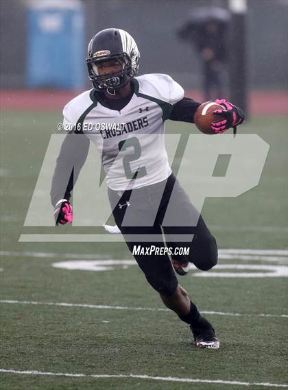 Thumbnail 3 in St. Bernard's @ Salesian College Preparatory (CIF NCS D4 Semifinal Playoff) photogallery.