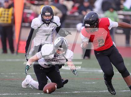 Thumbnail 1 in St. Bernard's @ Salesian College Preparatory (CIF NCS D4 Semifinal Playoff) photogallery.
