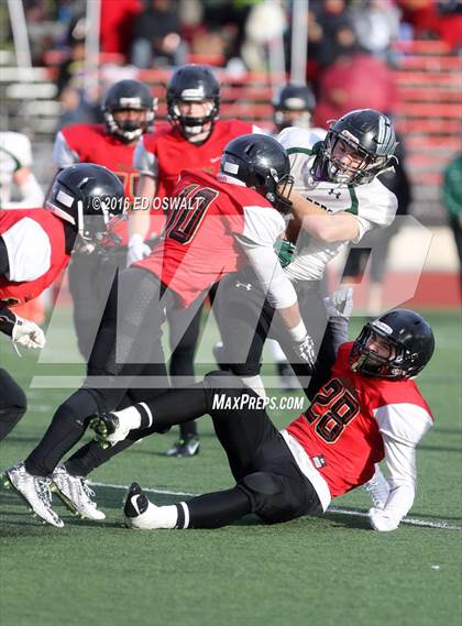 Thumbnail 2 in St. Bernard's @ Salesian College Preparatory (CIF NCS D4 Semifinal Playoff) photogallery.