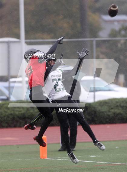 Thumbnail 2 in St. Bernard's @ Salesian College Preparatory (CIF NCS D4 Semifinal Playoff) photogallery.