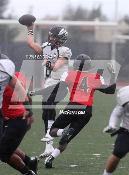 Thumbnail 3 in St. Bernard's @ Salesian College Preparatory (CIF NCS D4 Semifinal Playoff) photogallery.
