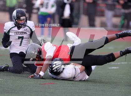 Thumbnail 3 in St. Bernard's @ Salesian College Preparatory (CIF NCS D4 Semifinal Playoff) photogallery.