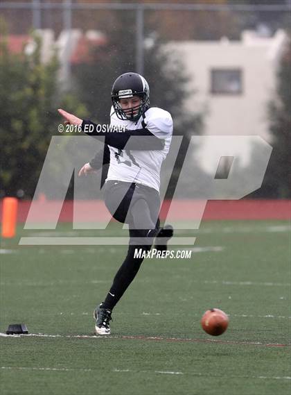 Thumbnail 3 in St. Bernard's @ Salesian College Preparatory (CIF NCS D4 Semifinal Playoff) photogallery.