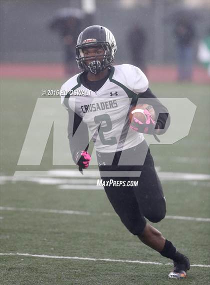 Thumbnail 1 in St. Bernard's @ Salesian College Preparatory (CIF NCS D4 Semifinal Playoff) photogallery.