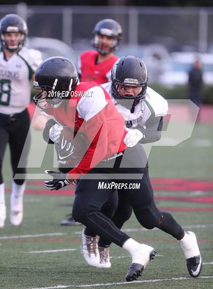 Thumbnail 2 in St. Bernard's @ Salesian College Preparatory (CIF NCS D4 Semifinal Playoff) photogallery.