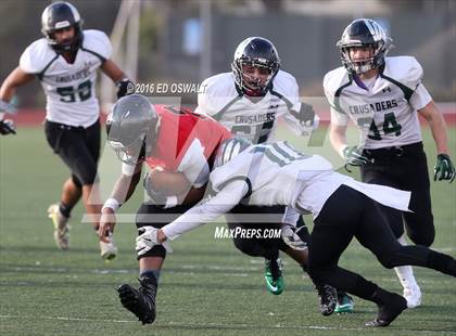Thumbnail 2 in St. Bernard's @ Salesian College Preparatory (CIF NCS D4 Semifinal Playoff) photogallery.