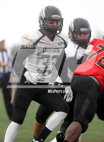 Thumbnail 1 in St. Bernard's @ Salesian College Preparatory (CIF NCS D4 Semifinal Playoff) photogallery.