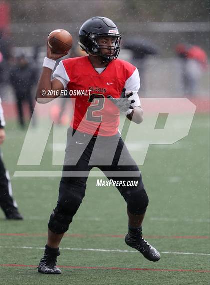 Thumbnail 1 in St. Bernard's @ Salesian College Preparatory (CIF NCS D4 Semifinal Playoff) photogallery.