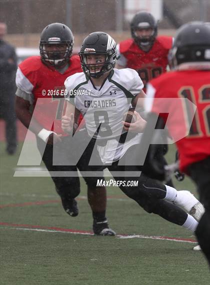 Thumbnail 2 in St. Bernard's @ Salesian College Preparatory (CIF NCS D4 Semifinal Playoff) photogallery.