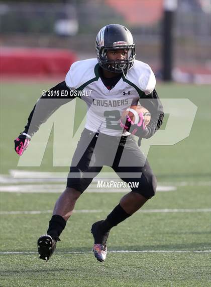 Thumbnail 1 in St. Bernard's @ Salesian College Preparatory (CIF NCS D4 Semifinal Playoff) photogallery.