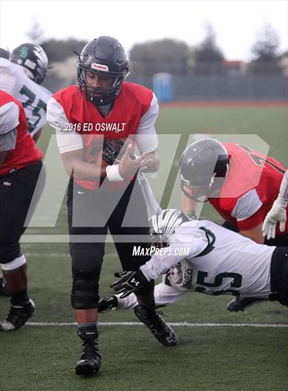 Thumbnail 3 in St. Bernard's @ Salesian College Preparatory (CIF NCS D4 Semifinal Playoff) photogallery.