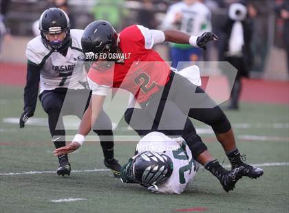 Thumbnail 2 in St. Bernard's @ Salesian College Preparatory (CIF NCS D4 Semifinal Playoff) photogallery.