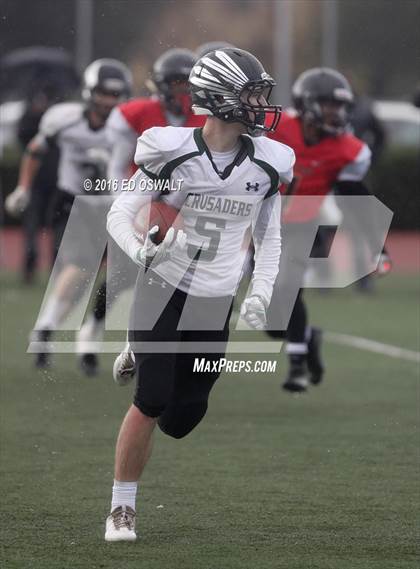 Thumbnail 1 in St. Bernard's @ Salesian College Preparatory (CIF NCS D4 Semifinal Playoff) photogallery.