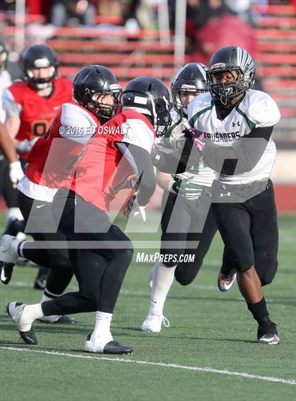 Thumbnail 1 in St. Bernard's @ Salesian College Preparatory (CIF NCS D4 Semifinal Playoff) photogallery.