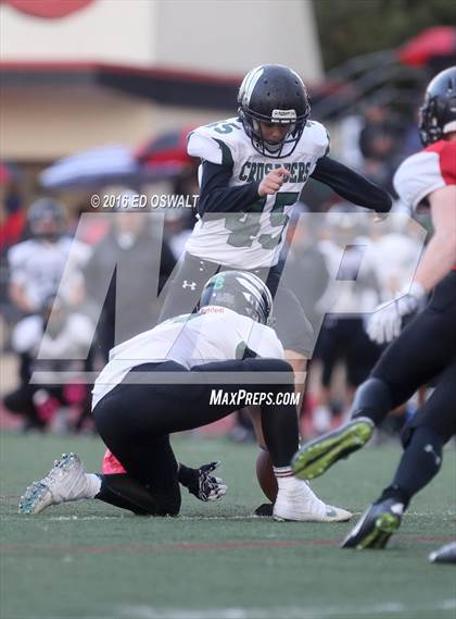 Thumbnail 1 in St. Bernard's @ Salesian College Preparatory (CIF NCS D4 Semifinal Playoff) photogallery.