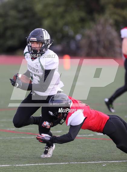 Thumbnail 3 in St. Bernard's @ Salesian College Preparatory (CIF NCS D4 Semifinal Playoff) photogallery.