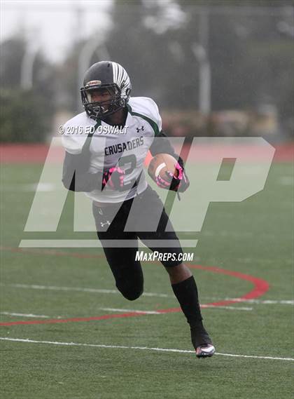 Thumbnail 2 in St. Bernard's @ Salesian College Preparatory (CIF NCS D4 Semifinal Playoff) photogallery.