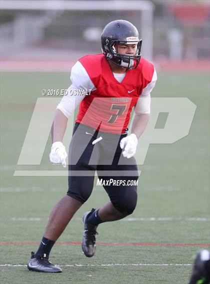 Thumbnail 3 in St. Bernard's @ Salesian College Preparatory (CIF NCS D4 Semifinal Playoff) photogallery.