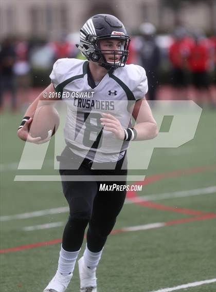 Thumbnail 3 in St. Bernard's @ Salesian College Preparatory (CIF NCS D4 Semifinal Playoff) photogallery.