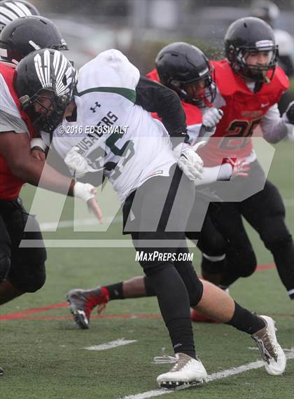 Thumbnail 2 in St. Bernard's @ Salesian College Preparatory (CIF NCS D4 Semifinal Playoff) photogallery.