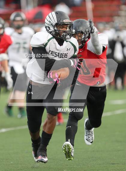 Thumbnail 2 in St. Bernard's @ Salesian College Preparatory (CIF NCS D4 Semifinal Playoff) photogallery.