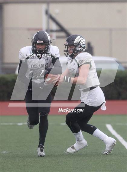 Thumbnail 1 in St. Bernard's @ Salesian College Preparatory (CIF NCS D4 Semifinal Playoff) photogallery.