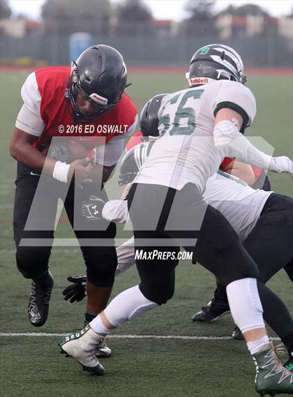 Thumbnail 2 in St. Bernard's @ Salesian College Preparatory (CIF NCS D4 Semifinal Playoff) photogallery.