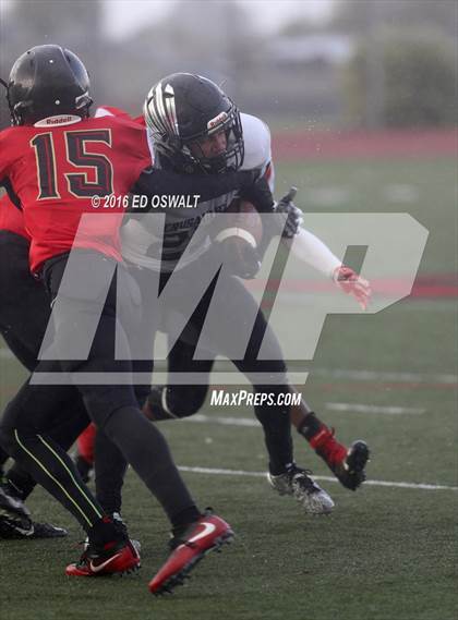 Thumbnail 2 in St. Bernard's @ Salesian College Preparatory (CIF NCS D4 Semifinal Playoff) photogallery.