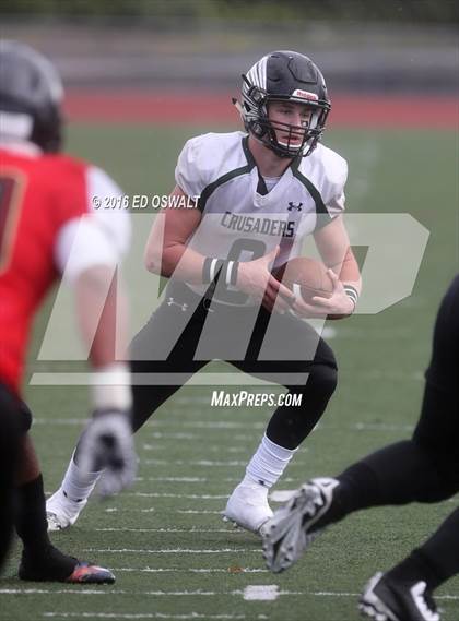 Thumbnail 1 in St. Bernard's @ Salesian College Preparatory (CIF NCS D4 Semifinal Playoff) photogallery.