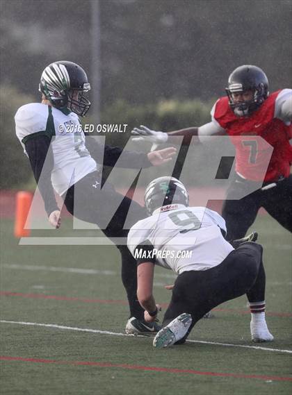 Thumbnail 3 in St. Bernard's @ Salesian College Preparatory (CIF NCS D4 Semifinal Playoff) photogallery.