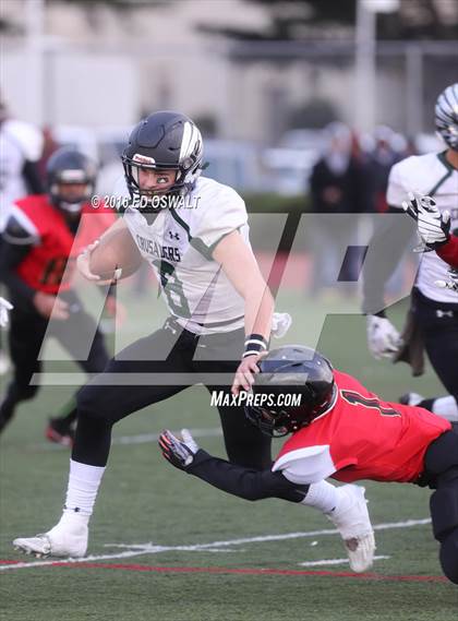 Thumbnail 2 in St. Bernard's @ Salesian College Preparatory (CIF NCS D4 Semifinal Playoff) photogallery.