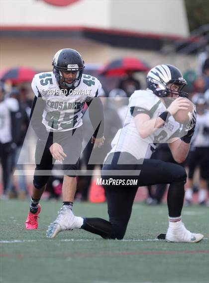Thumbnail 2 in St. Bernard's @ Salesian College Preparatory (CIF NCS D4 Semifinal Playoff) photogallery.