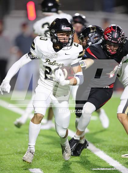 Thumbnail 1 in Palmer @ Winnsboro (UIL Football 3A Area Playoff) photogallery.