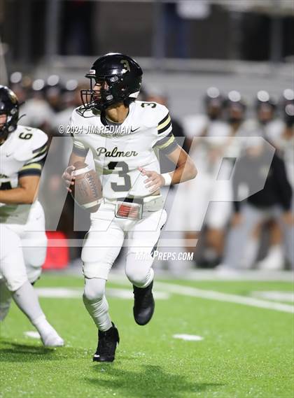 Thumbnail 1 in Palmer @ Winnsboro (UIL Football 3A Area Playoff) photogallery.