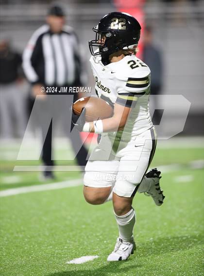 Thumbnail 3 in Palmer @ Winnsboro (UIL Football 3A Area Playoff) photogallery.