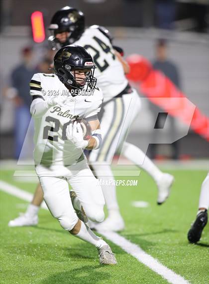 Thumbnail 2 in Palmer @ Winnsboro (UIL Football 3A Area Playoff) photogallery.