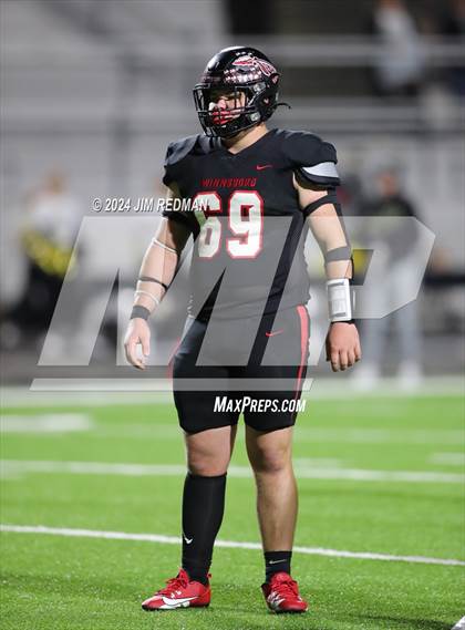 Thumbnail 2 in Palmer @ Winnsboro (UIL Football 3A Area Playoff) photogallery.