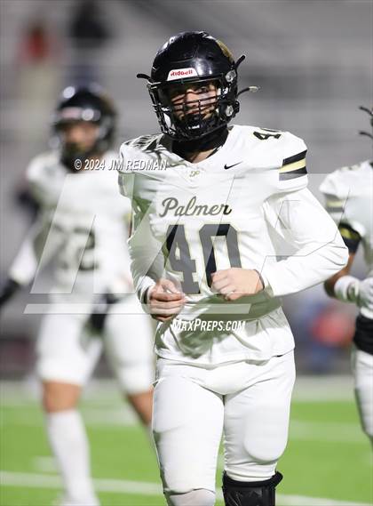 Thumbnail 1 in Palmer @ Winnsboro (UIL Football 3A Area Playoff) photogallery.