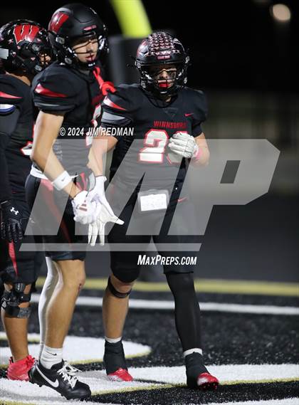 Thumbnail 1 in Palmer @ Winnsboro (UIL Football 3A Area Playoff) photogallery.