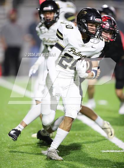 Thumbnail 3 in Palmer @ Winnsboro (UIL Football 3A Area Playoff) photogallery.