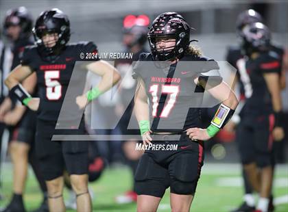 Thumbnail 2 in Palmer @ Winnsboro (UIL Football 3A Area Playoff) photogallery.
