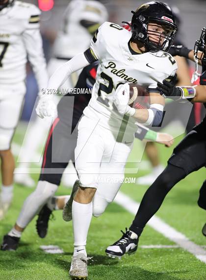 Thumbnail 2 in Palmer @ Winnsboro (UIL Football 3A Area Playoff) photogallery.