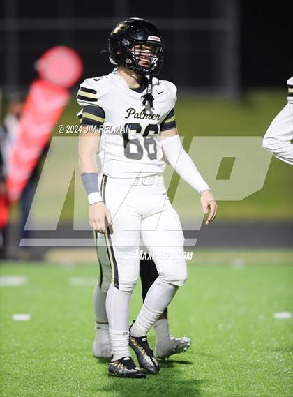 Thumbnail 3 in Palmer @ Winnsboro (UIL Football 3A Area Playoff) photogallery.