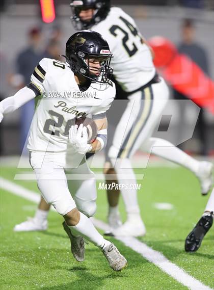 Thumbnail 1 in Palmer @ Winnsboro (UIL Football 3A Area Playoff) photogallery.