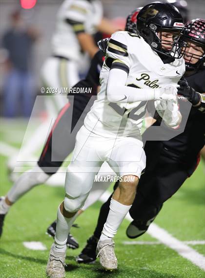 Thumbnail 1 in Palmer @ Winnsboro (UIL Football 3A Area Playoff) photogallery.