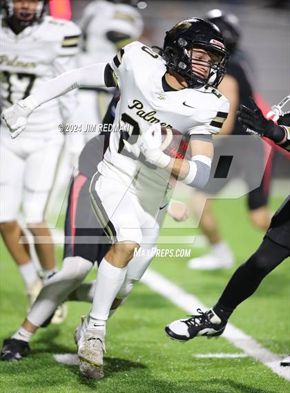 Thumbnail 1 in Palmer @ Winnsboro (UIL Football 3A Area Playoff) photogallery.