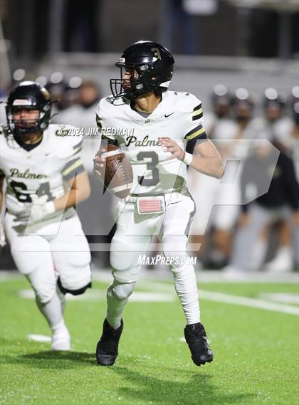 Thumbnail 2 in Palmer @ Winnsboro (UIL Football 3A Area Playoff) photogallery.