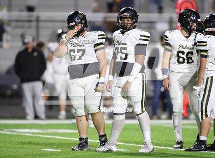 Thumbnail 1 in Palmer @ Winnsboro (UIL Football 3A Area Playoff) photogallery.